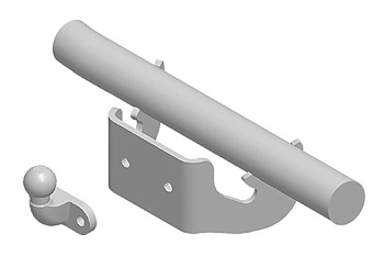 Фаркоп Мотодор для Toyota Land Cruiser 200 2007-2012, 2012-2015, 2015-...