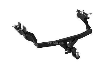 Фаркоп Hyundai H1 2008-2018, 2018-, Hyundai Starex 2008-2018 съемное крепление шара под американский квадрат
